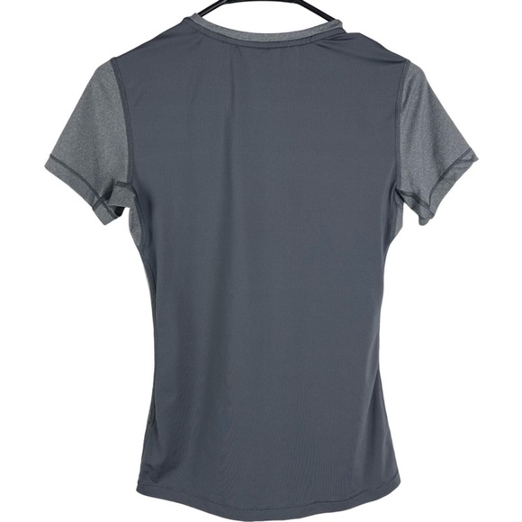 Nike Pro Woman’s Dri Fit Gray Workojt Tee shirt size M - Picture 6 of 9
